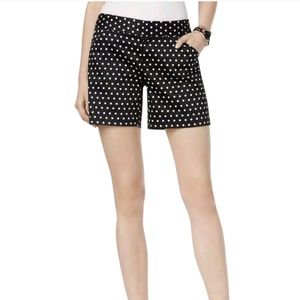 INC International Concepts Polkadot Shorts Reg Fit